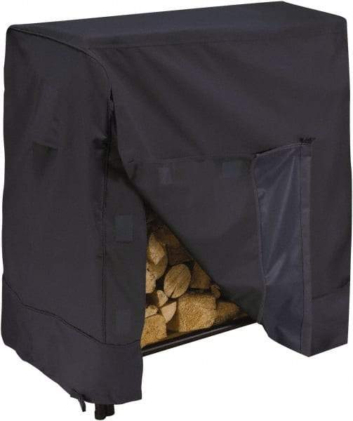 Classic Accessories - Polyester Log Rack Protective Cover - 48 x 24 x 42", Black - Caliber Tooling