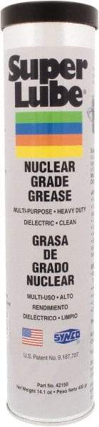 Synco Chemical - 14.1 oz Cartridge Synthetic Lubricant General Purpose Grease - Translucent White, Environmentally Friendly, 450°F Max Temp, NLGIG 2, - Caliber Tooling