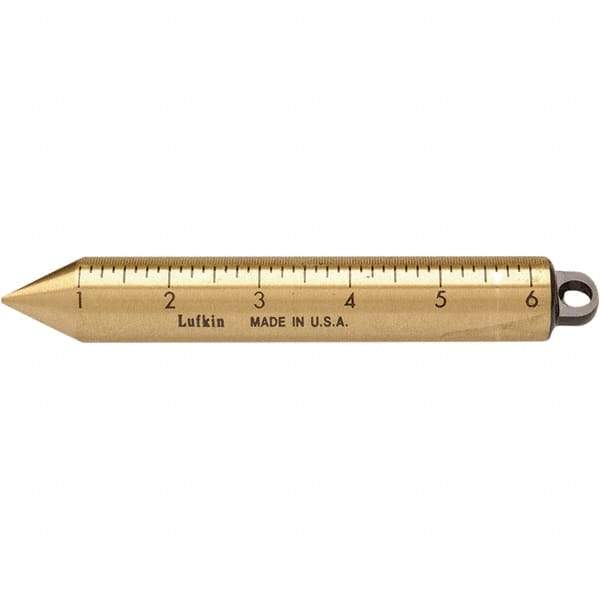 Lufkin - Plumb Bobs Weight (oz.): 20.00 Material: Brass - Caliber Tooling