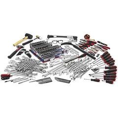 Combination Hand Tool Set: 257 Pc, Mechanic's Tool Set Comes in Box