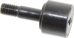 Accurate Bushing - 1/2" Roller Diam x 3/8" Width, 0.19" Stud Diam x 5/8" Length, Stud Cam Follower - Steel, 1/4" Thread Length, 10-32 Thread, 1" OAL, 970 Lb Dynamic Cap, 720 Lb Static Cap - Caliber Tooling