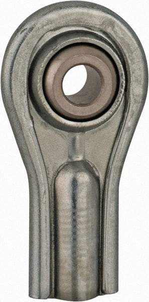 Alinabal - 3/16" ID, Female Spherical Rod End - 10-32 RH, Carbon Steel with Steel Raceway - Caliber Tooling