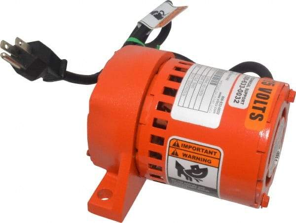 Vibco - 1 Phase, 0.8 Amp, 115 Volt, 5" Long, Electric Vibrators - 0 to 20 Lbs. Force, 48 Decibels - Caliber Tooling