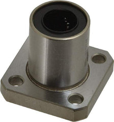 Value Collection - 1/2" ID, Square Flanged Single Linear Bearing - 7/8" OD - Caliber Tooling