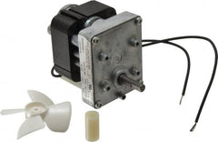 Made in USA - 115 Volt, 10 RPM, 340:1 Gear Ratio, CM Gearmotor - 50 Torque - Caliber Tooling