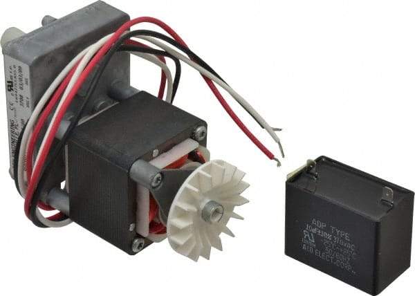 Made in USA - 115 Volt, 50 RPM, 56:1 Gear Ratio, CM Reversible Gearmotor - 20 Torque - Caliber Tooling