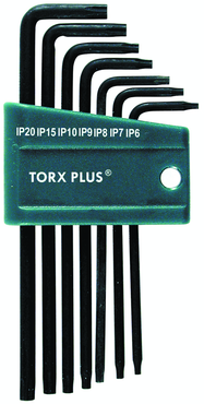 7 Piece - IP6; IP7; IP8; IP9; IP10; IP15; IP20 - TorxPlus L-Key Long Arm Set - Caliber Tooling