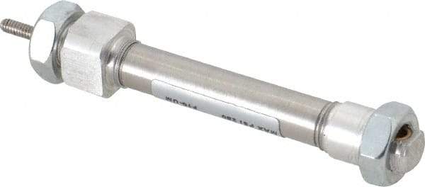 Norgren - 1/2" Stroke Single Acting Air Cylinder - 10-32 Port, 10-32 Rod Thread - Caliber Tooling