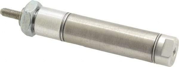 Norgren - 1" Stroke x 9/16" Bore Double Acting Air Cylinder - 10-32 Port, 10-32 Rod Thread - Caliber Tooling