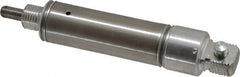 Norgren - 1" Stroke x 3/4" Bore Single Acting Air Cylinder - 1/8 Port, 1/4-28 Rod Thread - Caliber Tooling