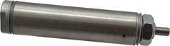 Norgren - 2" Stroke x 1-1/16" Bore Single Acting Air Cylinder - 1/8 Port, 5/16-24 Rod Thread - Caliber Tooling