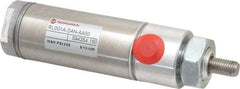 Norgren - 1" Stroke x 1-1/16" Bore Double Acting Air Cylinder - 1/8 Port, 5/16-24 Rod Thread - Caliber Tooling