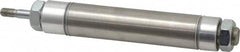 Norgren - 3" Stroke x 1-1/16" Bore Double Acting Air Cylinder - 1/8 Port, 5/16-24 Rod Thread - Caliber Tooling