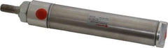 Norgren - 4" Stroke x 1-1/4" Bore Double Acting Air Cylinder - 1/8 Port, 7/16-20 Rod Thread - Caliber Tooling