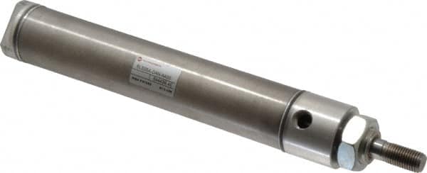 Norgren - 5" Stroke x 1-1/4" Bore Double Acting Air Cylinder - 1/8 Port, 7/16-20 Rod Thread - Caliber Tooling