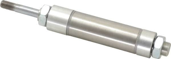 Norgren - 2" Stroke x 1-1/4" Bore Double Acting Air Cylinder - 1/8 Port, 7/16-20 Rod Thread - Caliber Tooling