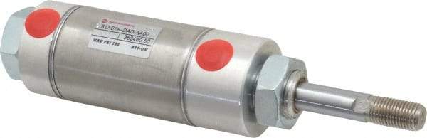 Norgren - 1" Stroke x 1-1/2" Bore Double Acting Air Cylinder - 1/8 Port, 7/16-20 Rod Thread - Caliber Tooling