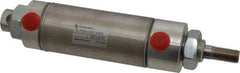 Norgren - 2" Stroke x 1-1/2" Bore Double Acting Air Cylinder - 1/8 Port, 7/16-20 Rod Thread - Caliber Tooling