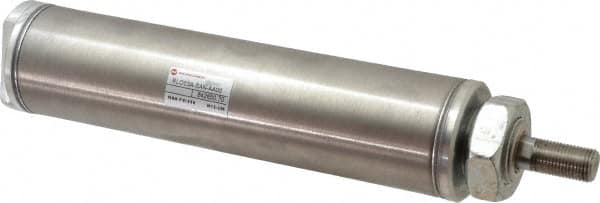 Norgren - 3" Stroke x 1-3/4" Bore Single Acting Air Cylinder - 1/4 Port, 1/2-20 Rod Thread - Caliber Tooling