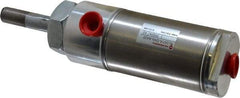 Norgren - 1" Stroke x 1-3/4" Bore Double Acting Air Cylinder - 1/4 Port, 1/2-20 Rod Thread - Caliber Tooling