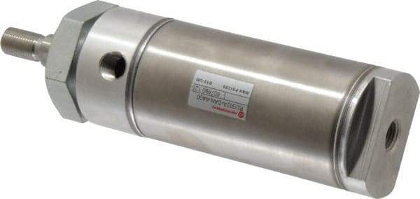 Norgren - 2" Stroke x 2" Bore Double Acting Air Cylinder - 1/4 Port, 1/2-20 Rod Thread - Caliber Tooling