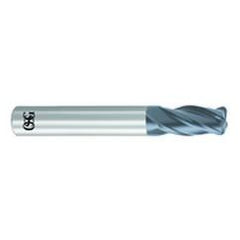 5/64" Dia. - 1-1/2" OAL - .010 CR-Solid Carbide - HP End Mill-4 FL - Caliber Tooling