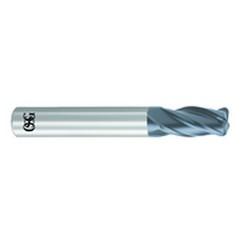 1/16" Dia. - 1-1/2" OAL - .010 CR-Solid Carbide - HP End Mill-4 FL - Caliber Tooling