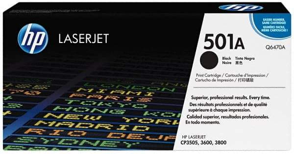 Hewlett-Packard - Black Toner Cartridge - Use with HP Color LaserJet 3600 - Caliber Tooling