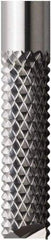 Seco - 3mm Diam, End Mill End, Solid Carbide Diamond Pattern Router Bit - Right Hand Cut, 50mm OAL, Use on Composites - Caliber Tooling