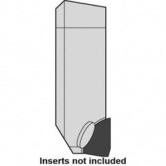 Kennametal - Indexable Milling Cartridge - KSCM Toolholder Style, Series KSCM - Caliber Tooling