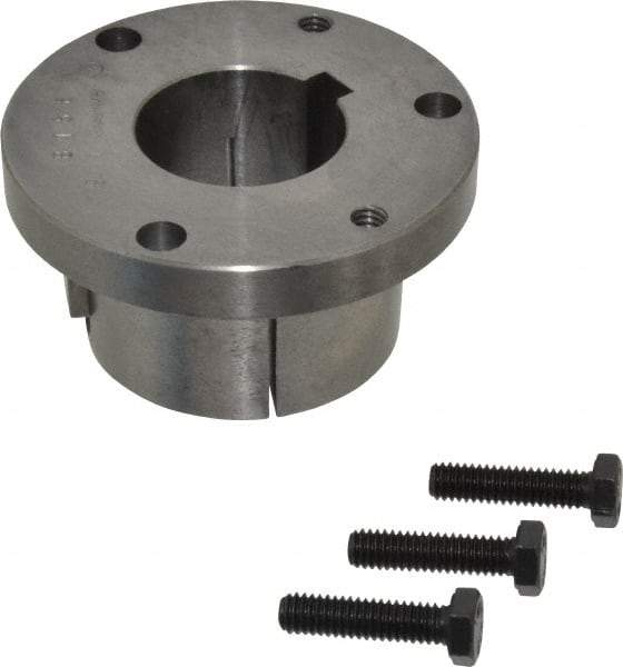 Browning - 1-5/8" Bore, 3/8" Wide Keyway, 3/16" Deep Keyway, B Sprocket Bushing - 2.557 to 2-5/8" Outside Diam, For Use with B5V Sheaves - Caliber Tooling