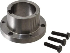 Browning - 1-15/16" Bore, 1/2" Wide Keyway, 1/4" Deep Keyway, B Sprocket Bushing - 2.557 to 2-5/8" Outside Diam, For Use with B5V Sheaves - Caliber Tooling