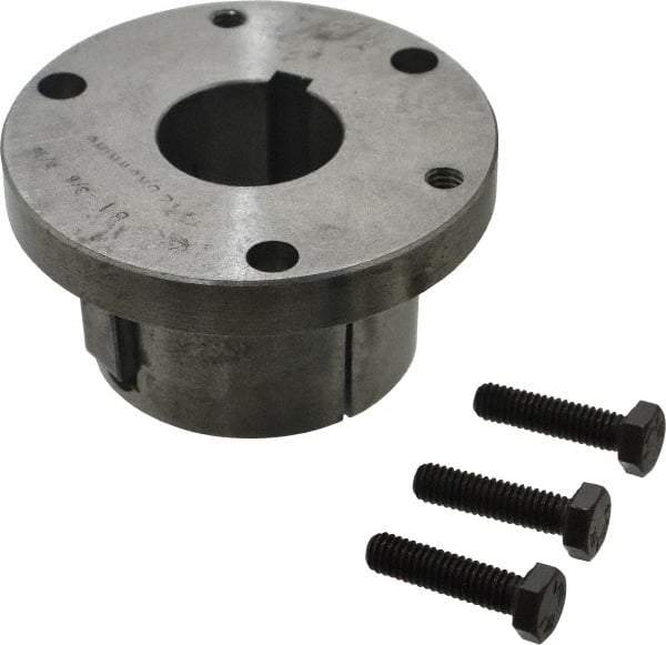 Browning - 1-3/8" Bore, 5/16" Wide Keyway, 5/32" Deep Keyway, B Sprocket Bushing - 2.557 to 2-5/8" Outside Diam, For Use with B5V Sheaves - Caliber Tooling