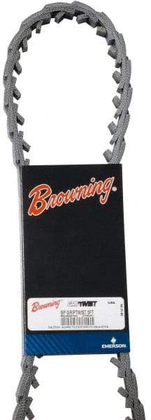 Browning - Section B, 21/32" Wide, 1,200" Outside Length, Adjustable Replacement Belt - Urethane, Griptwist, No. BP - Caliber Tooling