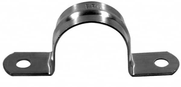 Mueller Industries - 3/8 Pipe, Copper, Pipe or Tube Strap - 2 Mounting Holes - Caliber Tooling