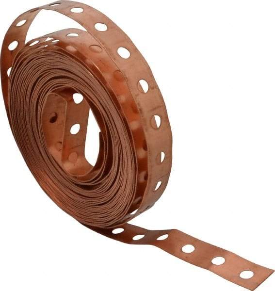 Mueller Industries - 25' x 3/4" Copper Hanger Strapping - Caliber Tooling