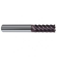 25mm Dia. - 121mm OAL - 45° Helix Firex Carbide End Mill - 10 FL - Caliber Tooling