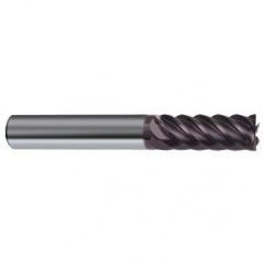 16mm Dia. - 92mm OAL - 45° Helix Firex Carbide End Mill - 6 FL - Caliber Tooling