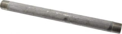 Merit Brass - Schedule 40, 3/4" Pipe x 12" Long, Grade 304/304L Stainless Steel Pipe Nipple - Welded & Threaded - Caliber Tooling