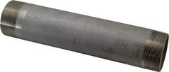 Merit Brass - Schedule 40, 2" Pipe x 10" Long, Grade 316/316L Stainless Steel Pipe Nipple - Welded & Threaded - Caliber Tooling