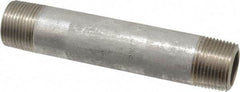 Merit Brass - Schedule 80, 3/4" Pipe x 5" Long, Grade 316/316L Stainless Steel Pipe Nipple - Seamless & Threaded - Caliber Tooling