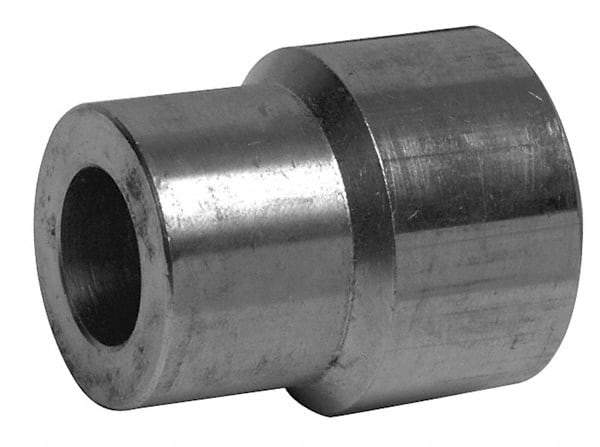 Merit Brass - 1/2 x 1/8" Grade 304 Stainless Steel Pipe Insert - Socket Weld x Socket Weld End Connections, 3,000 psi - Caliber Tooling