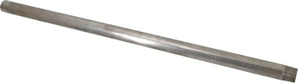 Merit Brass - Schedule 40, 3/4" Pipe x 24" Long, Grade 316/316L Stainless Steel Pipe Nipple - Welded & Threaded - Caliber Tooling