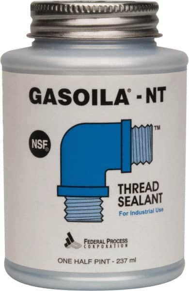 Federal Process - 8 oz Brush Top Can Dark Blue Federal Gasoila-NT - 400°F Max Working Temp - Caliber Tooling