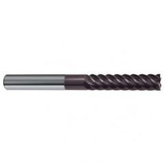 12mm Dia. - 150mm OAL - 45° Helix Firex Carbide End Mill - 6 FL - Caliber Tooling