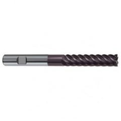 16mm Dia. - 150mm OAL - 45° Helix Firex Carbide End Mill - 6 FL - Caliber Tooling