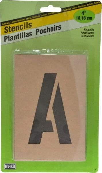 Value Collection - Facility Stencils Type: Letter Set (A-Z) Message Type: Plant Marking - Caliber Tooling