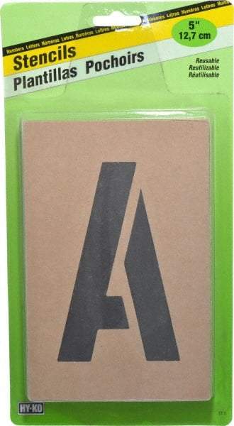 Value Collection - Facility Stencils Type: Letter Set (A-Z) Message Type: Plant Marking - Caliber Tooling