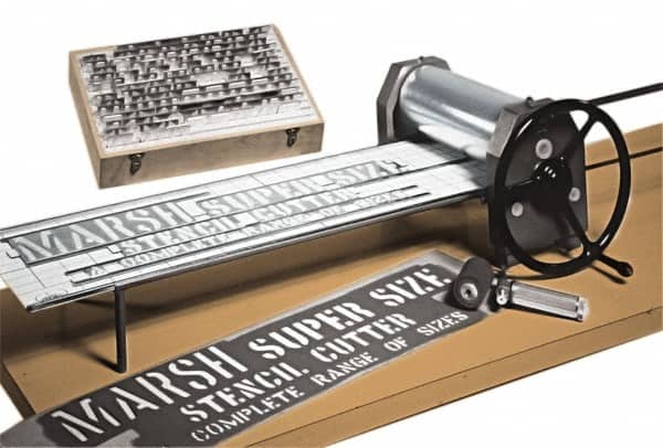 Value Collection - Stencil Machines Type: Super Size Stencil Machine - Caliber Tooling