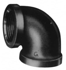 Made in USA - Black Pipe Fittings Type: 90 Degree Elbow Fitting Size: 3 (Inch) - Caliber Tooling